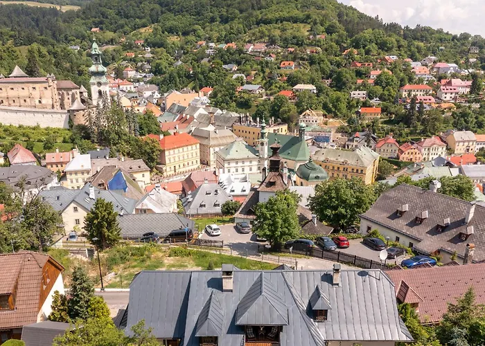Amalia, Centrum Banska Stiavnica, Parkovanie Pre 2 Auta, Velka Zahrada S Krbom, Amalia Pre 16 Osob Alebo Samostatne Nezavisle Prve Podlazie Ama Pre 8 Osob Alebo Samostatne Nezavisle Podkrovie Lia Pre 8 Osob,pristup Cez Pi